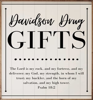 Davidson Drug Gifts White